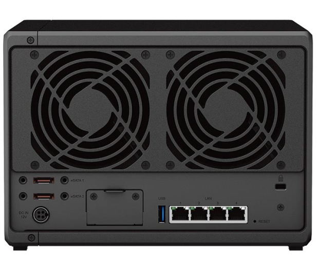 SYNOLOGY Serwer NAS DS1522+ 5x0HDD AMD Ryzen R1600 2,6Ghz 8GB 4x1GbE RJ45 3Y - 1054090 - zdjęcie 4